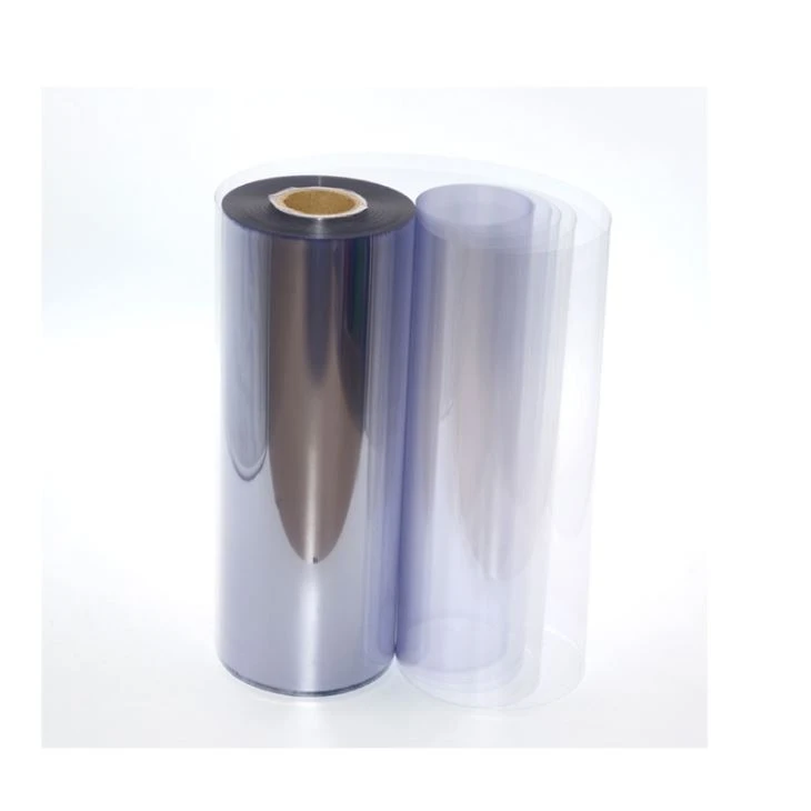 Glass Klè PVC rijid fim pou anbalaj Itilize